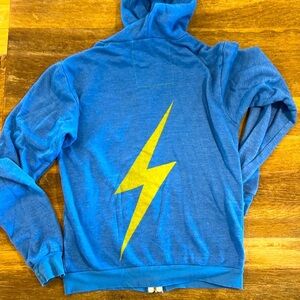 Aviator Nation blue hoodie